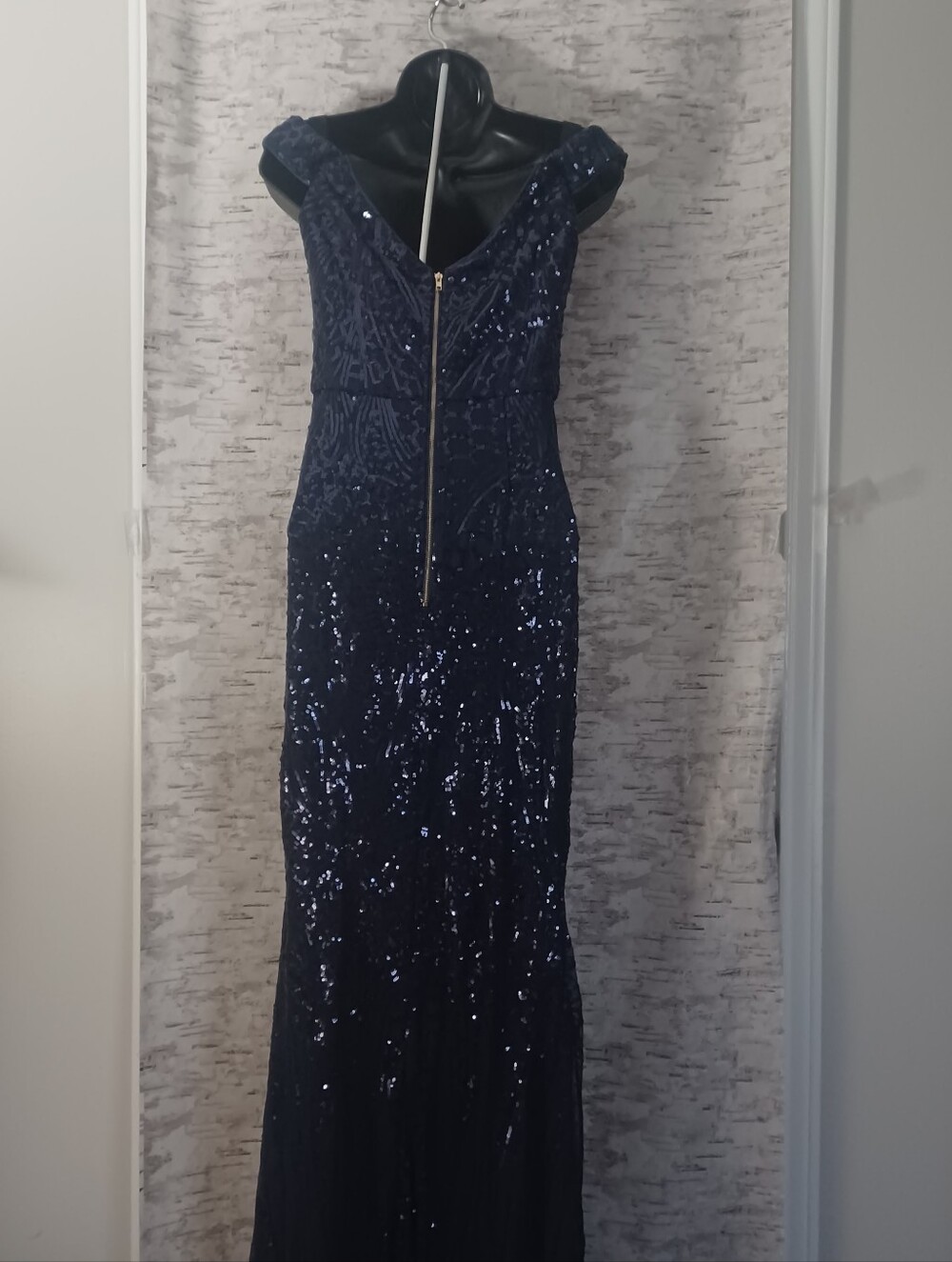 Missord Sequin Evening Gown Prom Sz S - Picture 4 of 8